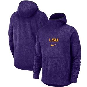 LSU purple basketball hoodie